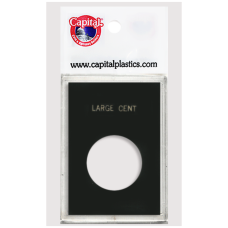 Capital Plastics - Large Cent - 2x3 Snaplock - Black