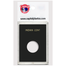 Capital Plastics - Indian Cent - 2x3 Snaplock - Black
