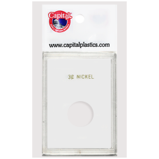 Capital Plastics - 3c Nickel - 2x3 Snaplock - White