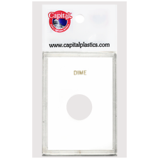 Capital Plastics - Dime - 2x3 Snaplock - White