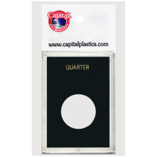 Capital Plastics - Quarter - 2x3 Snaplock - Black