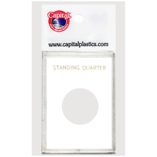 Capital Plastics - Standing Quarter - 2x3 Snaplock - White