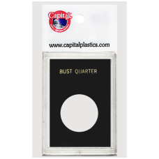 Capital Plastics - Bust Quarter - 2x3 Snaplock - Black