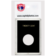 Capital Plastics - Twenty Cent - 2x3 Snaplock - Black