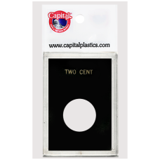 Capital Plastics - Two Cent - 2x3 Snaplock - Black