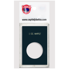 Capital Plastics - 1oz Maple - 2x3 Snaplock - Black