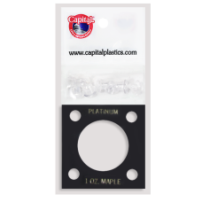 Capital Plastics - 1 oz Canadian Platinum Maple Leaf #4807