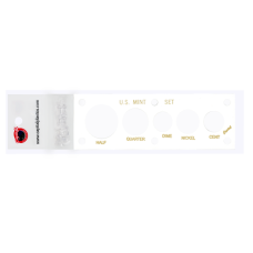 Capital Plastics - U.S. Mint Set - Printed Half-Cent (White) Capital Plastics - U.S. Mint Set - Printed Half-Cent (White)