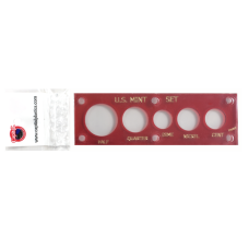 Capital Plastics - U.S. Mint Set - Printed Half-Cent (Red) Capital Plastics - U.S. Mint Set - Printed Half-Cent (Red)