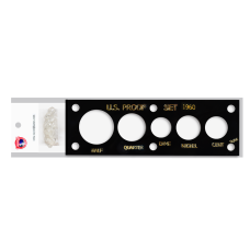 Capital Plastics - U.S. Proof Set 1960 Small Date Capital Plastics - U.S. Proof Set 1960 Small Date