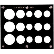 Capital Plastics - U.S. Proof Set - 3 Sets of 5 Coins