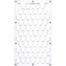 Lincoln Wheat Back Cents 1909-1933D and Reverse - White