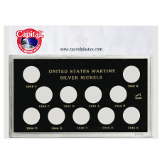 Capital Plastics - Wartime Nickel Set 1942-1945 - Meteor - Black