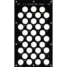 Capital Plastics - US Kennedy Half Dollars 1964-1978 S. Pr. Capital Plastics - US Kennedy Half Dollars 1964-1978 S. Pr.