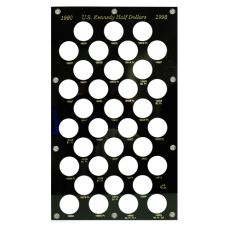 Capital Plastics - US Kennedy Half Dollars 1990-1998 Capital Plastics - US Kennedy Half Dollars 1990-1998