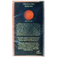 Oregon Trail Memorial Half Dollar Holder - Capital Plastic