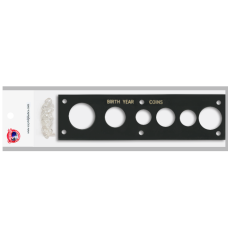 Capital Plastics - Birth Year Coins (Small $, .50, .25, .10, .05