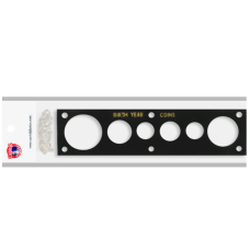 Capital Plastics - Birth Year Coins (IKE $, .50, .25, .10, .05,