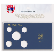 Capital Plastics - My Birth Year Coins (.50, .25, .10, .05, . 01