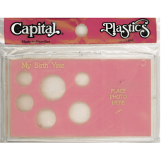 Capital Plastics - My Birth Year Coins (Small $, .50, .25, .10,