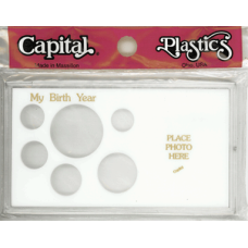 Capital Plastics - My Birth Year Coins (ASE $, .50, .25, .10, .0