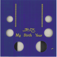 Capital Plastics - My Birth Year (Small $, .50, .25, .10, . 05,