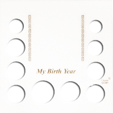 Capital Plastics - My Birth Year (Sac.$, .50, 5 quarters, .10, .