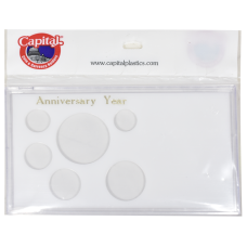 Capital Plastics - Anniversary (SE $, .50, .25, .10, .05, .01) #