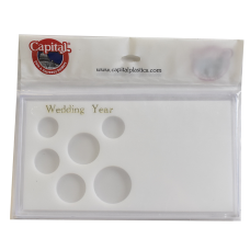 Capital Plastics - Wedding Year (Small $, .50, .25, .10, .05, .0 Capital Plastics - Wedding Year (Small $, .50, .25, .10, .05, .0