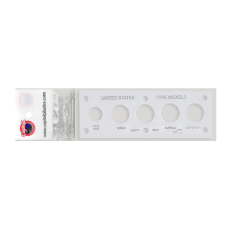 Capital Plastics - US Type Nickels - Half Dime through Jefferson