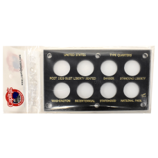 Capital Plastics - US Type Quarters - Bust through Washington