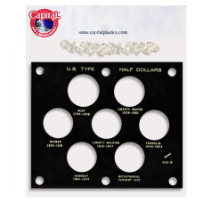 Capital Plastics - US Type Half Dollars - Bust through Kennedy
