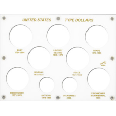 Capital Plastics - US Type Dollars - Bust through Sacagawea