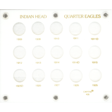 Capital Plastics - Indian Head Quarter Eagles (1908-1929) -White