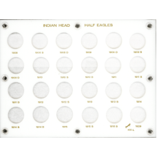 Capital Plastics - Indian Head Half Eagles (1908-1929) -White