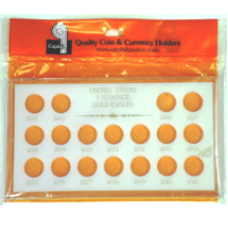 Capital Plastics - U.S. 1/10 Ounce Gold Eagles 2004-2021