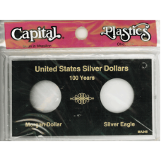 Capital Plastics - U.S. Silver Dollars - Morgan & Silver Eagle