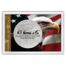 Frosty Case - 1 Hole - Silver Eagle - Flag and Eagle