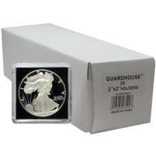 Guardhouse - 2x2 Silver Eagle Tetra Snaplock - 25 Pack