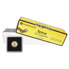 Guardhouse - 2x2 1/10th oz Eagle Tetra Snaplock - 25 Pack Guardhouse - 2x2 1/10th oz Eagle Tetra Snaplock - 25 Pack