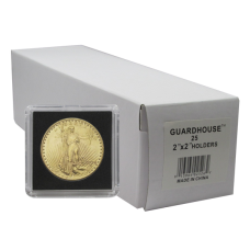 Guardhouse - 2x2 $20 Gold Tetra Snaplock - 25 Pack