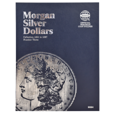 Morgan Silver Dollar Folder No. 3 Folder, 1891 - 1897 - Whitman