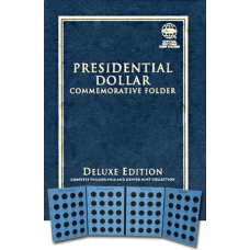  Presidential Dollar Commemorative Folder - Whitman - Deluxe Edition