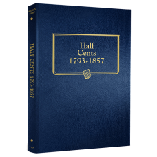 Whitman - Half Cents 1793-1857 - Coin Album #9109