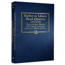 Whitman - Liberty Head Quarters 1892-1916 - Coin Album #9120