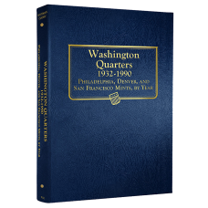 Whitman - Washington Quarters 1932-1990 - Coin Album #9122