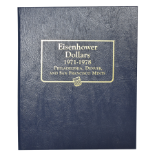 Whitman - Eisenhower Dollars 1971-1978 - Coin Album #9131 Whitman - Eisenhower Dollars 1971-1978 - Coin Album #9131
