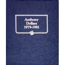 Whitman - Susan B Anthony Dollars 1979-1981 - Coin Album #9149 Whitman - Susan B Anthony Dollars 1979-1981 - Coin Album #9149