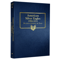Whitman - US Silver Eagle Album 1986-2021 #3395 Whitman - US Silver Eagle Album 1986-2021 #3395