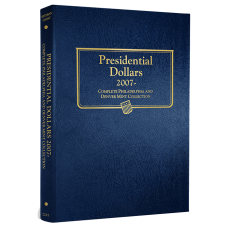 Whitman - Presidential Dollars 2007- P&D Coin Album #2227 Whitman - Presidential Dollars 2007- P&D Coin Album #2227